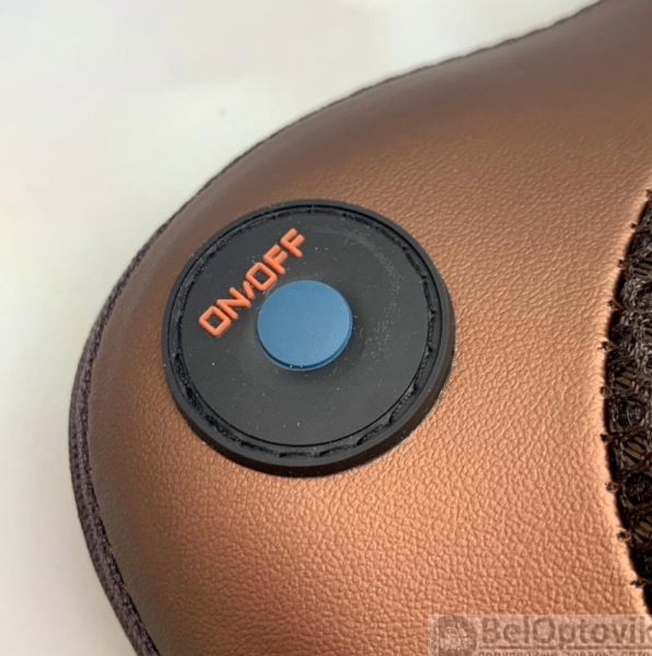 Электрическая массажная подушка "BALI" для шеи, плеч, тела (25 Вт, 8 роликов)